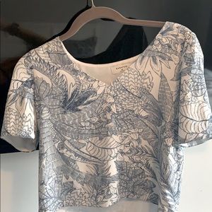 Babaton floral shirt